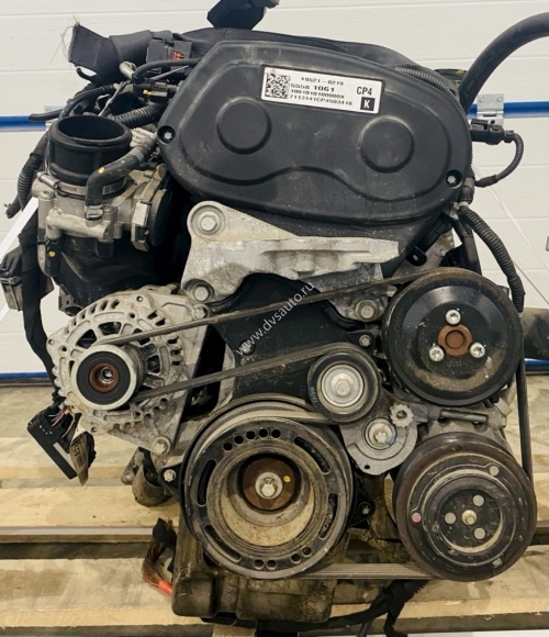 Двигатель в сборе с навесным GM F16D4 Chevrolet, Opel, Daewoo 1.6л Контрактный из Ю.Кореи