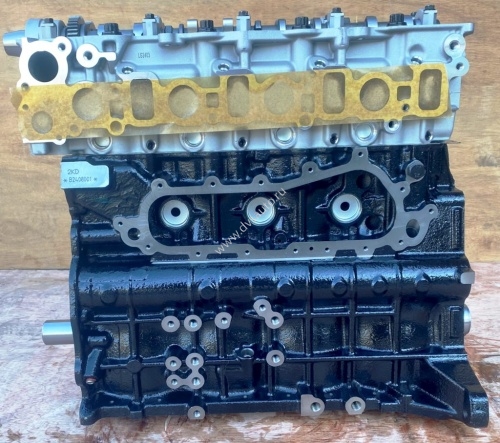 Двигатель 2KD В СБОРЕ без навесного Toyota (комплектация SUB) 19000-30440 GMP, Ю.Корея